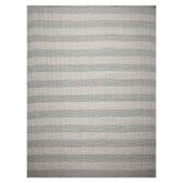 10x14 Gray Slate Ivory Color Hand Woven Flatweave Wool Modern Oriental Rug